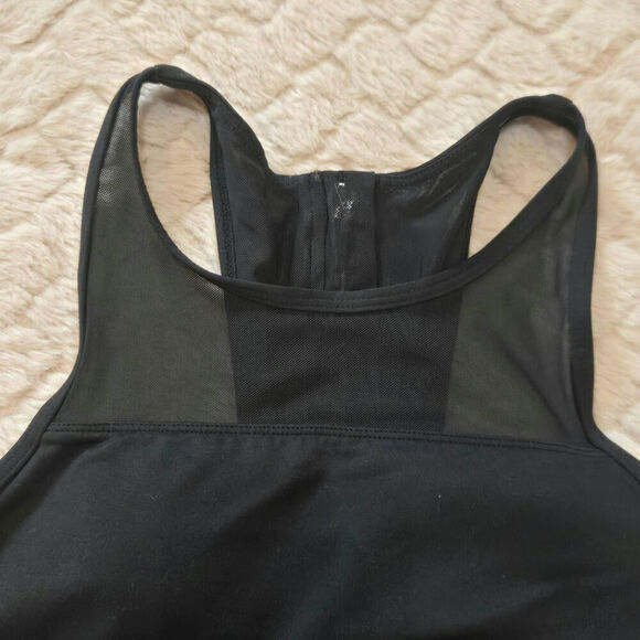 Zyia Black Active One More Rep Padded Sports Bra, Size Small - Picture 7 of 8